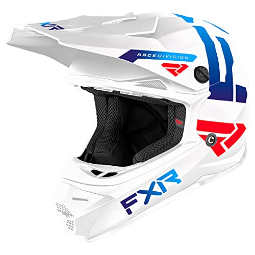 FXR Kids Motocross-Helm Legion Weiß Gr. L von FXR