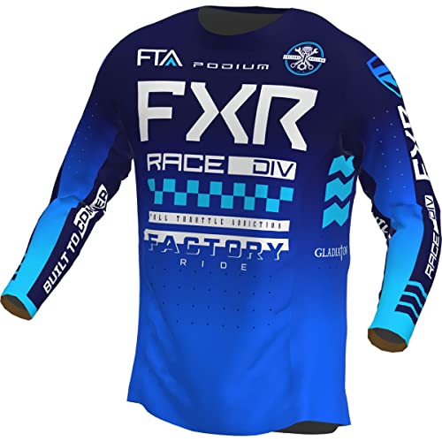 FXR MX Jersey Podium Gladiator Blau Gr. XL von FXR