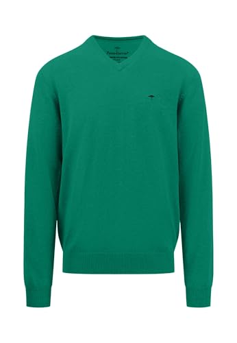 FYNCH-HATTON V-Neck, Superfine Grass Green - 4XL von FYNCH-HATTON