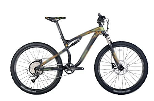 FYNNDM Fahrrad Outdoor-Fahrrad Aluminiumlegierung Fahrrad Soft Tail Variable Geschwindigkeit Doppelscheibenbremse Erwachsene Offroad-Mountainbike von FYNNDM