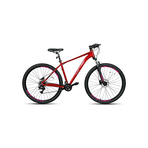 FYNNDM Fahrräder für Erwachsene Mountainbike für Herren Erwachsenenfahrrad Aluminium Hydraulische Scheibenbremse 16-Gang mit Lock-Out-Federgabel von FYNNDM