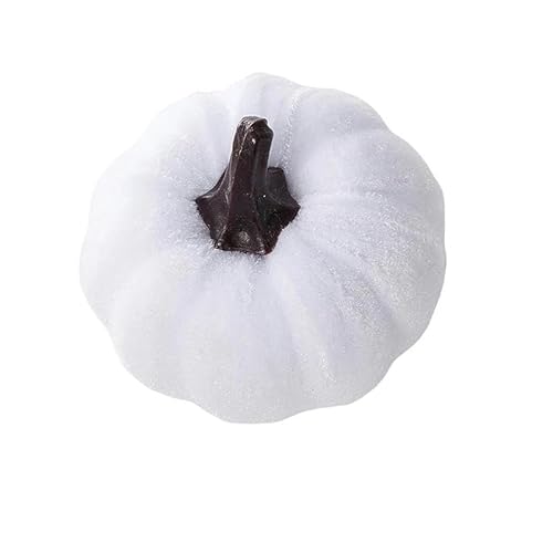 FZDNKJEU Kürbiskissen Velvet Foam Kürbissimulation Gemüse Wohnzimmer Herbst Dekoration Halloween Thanksgiving Dekoration-01-6Cm von FZDNKJEU