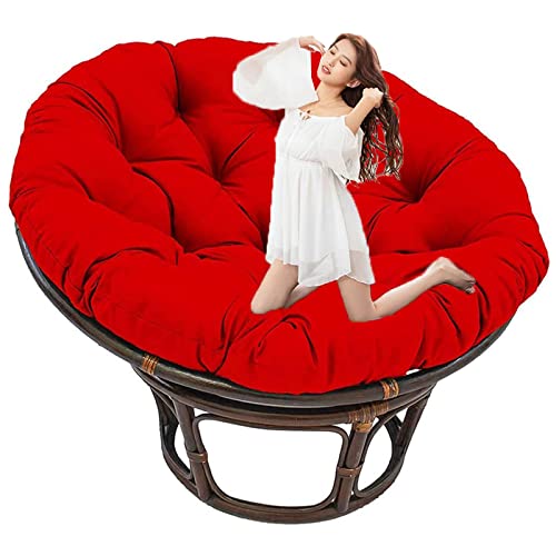 FZSERUN Papasan-Stuhlkissen wasserdichte Eierstuhlauflage für den Außenbereich Verdicktes Papasan-Stuhlkissen Schaukelstuhlkissen für den Außenbereich,J,180 * 180CM von FZSERUN