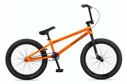 FabricBike Hawks - 20' BMX-Rad, leichtes Freestyle-Rad für 6- bis 13-Jährige, 360-Grad-Rotor, 3 Farben erhältlich. (Matte Orange) von FabricBike