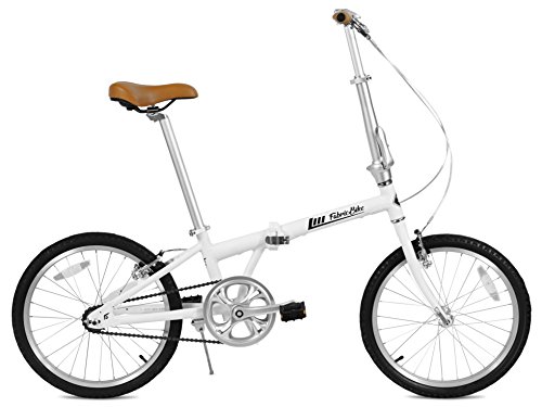 FabricBike Klappfahrrad, Alu-Rahmen, Single Speed, 3 Farben (Matte White) von FabricBike