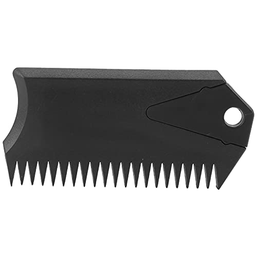 Faceuer Surfboard Wax Comb, Verschleißfester Surfboard Wax Remove Comb Lightweight für Surfboards zum Reinigen von Druckbiegen für Führungsschienen für Skateboards von Faceuer