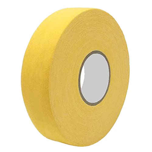 FackLOxc 1 Rolle mit 2,5 cm x 25 m Hockey-Tape, Sport-Eishockey-Griffband, Anti-Rutsch-Tuch, Eishockey-Tape für Badminton-Griffbänder, Eishockey-Tape, Hockey-Tape, Eishockey-Tape von FackLOxc