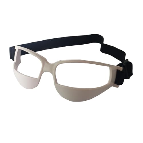 FackLOxc Basketball-Sabberbrille, Trainingsbrille, verstellbares Gummiband, Basketball-Trainingsplatz, Dribbelbrille von FackLOxc
