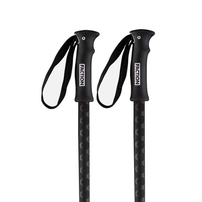 Faction Skis Poles Schwarz 115 cm Faction Skis Poles Schwarz 115 cm von Faction Skis