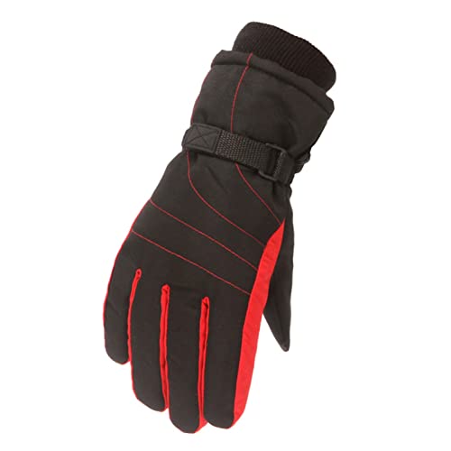 Factorys Handschuhe Kinder Winter Skihandschuhe Wärm Wasserdicht Fahrradhandschuhe Sport Winddicht Skihandschuhe für Teenager Junge Mädchen 7-16 Jahre Outdoor Sport von Factorys