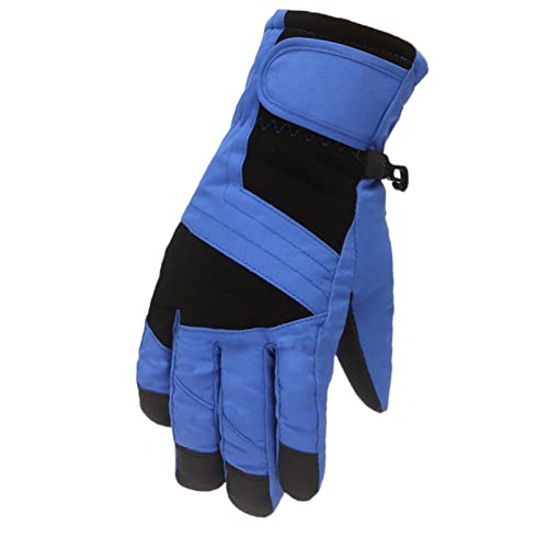 Factorys Handschuhe Kinder Winter Skihandschuhe Wärm Wasserdicht Fleece Fahrradhandschuhe Sport Winddicht Skihandschuhe für Junge Mädchen 4-9 Jahre im Freien von Factorys