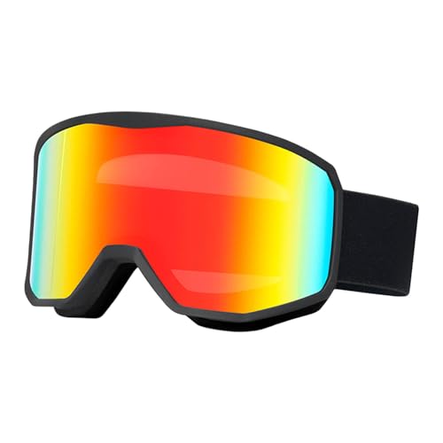 Factorys Skibrille Unisex für Herren und Damen, Schneebrille Doppel-Objektiv UV-Schutz Anti-Nebel Schneebrille Helmkompatible Ski Goggles zum Skifahren für Skifahren Motorrad Skaten von Factorys