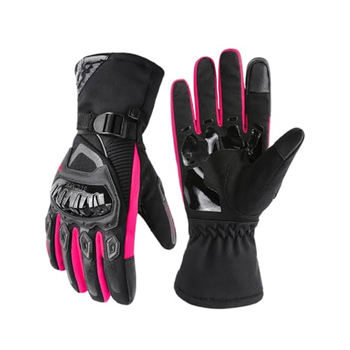 Factorys Winter Motorradhandschuhe, Wasserdicht Winddicht Touchscreen Motorradhandschuhe für Herren und Damen, für Mountainbike, Motorcross, Klettern, Wander und andere Outdoor-Sportarten von Factorys