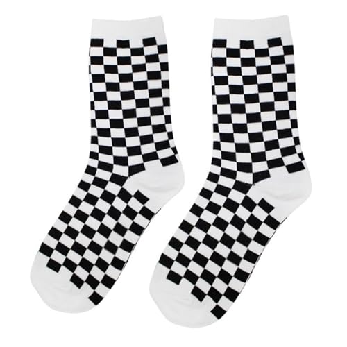 Facynde Classics Herren Socken Classic Check Crew Socken Tennissocken Schwarz Lange Baumwollsocken Weiß Laufsocken Arbeitssocken Weiss 1 Paar Socken Facynde Classics Herren Socken Classic Check Crew Socken Tennissocken Schwarz Lange Baumwollsocken Weiß Laufsocken Arbeitssocken Weiss 1 Paar Socken von Facynde
