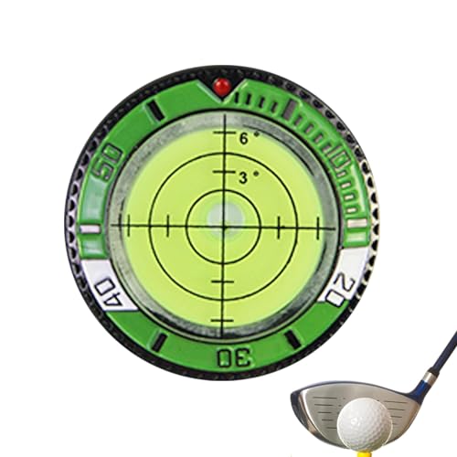 Golf- -Marker, Golfball-Marker Wasserwaage Kunststoff Runde Skala Werkzeug Für Skala Für Kamera Plattform Balance Golfball-Markierungswaage von Facynde
