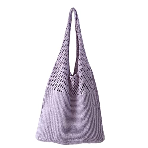 Facynde Sommer Strand Tasche, Damen Stroh Handtasche Sommer Korbtasche Basttasche Casual Crossbody Tasche Für Reise Schule Arbeit Einkaufen von Facynde