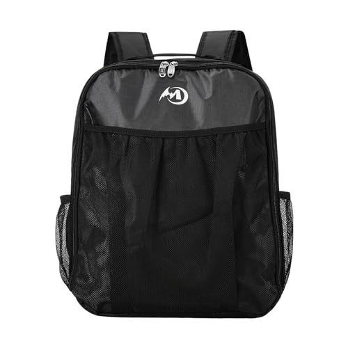 Fadcaer Rollschuh-Rucksack, Eislauf-Rucksack, Schulter- und Obergriff, atmungsaktiv, Eis-/Inline-Skate-Schuhtasche, Skating-Handtasche zur Aufbewahrung von Schlittschuhen, Schuhen, Stiefeln, Sportausr von Fadcaer