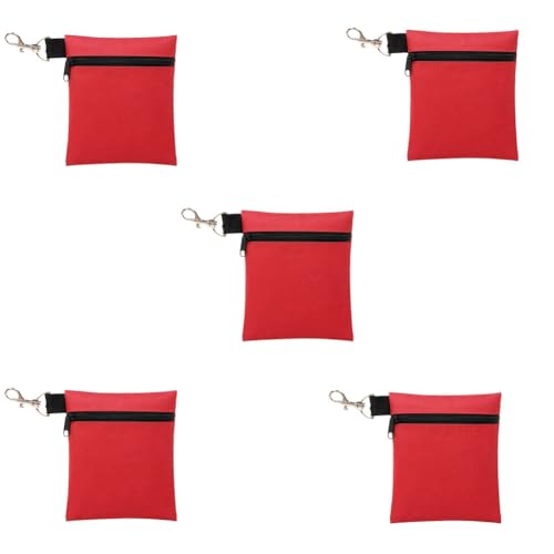 Faeymth Golftaschen Golf Tee Bags Hüfttaschen Zubehör Rot von Faeymth