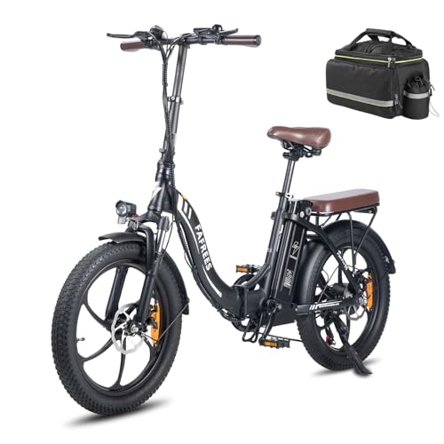 Fafrees E Bike Klappbar 20 * 3.0 Zoll, F20 Pro E-Bike Klapprad 36V 18AH Akku, Elektrofahrrad Reichweite bis zu 70-150km, 250W Fatbike Faltrad, Mountainbike 25km/h City Ebike Herren Damen Fafrees E Bike Klappbar 20 * 3.0 Zoll, F20 Pro E-Bike Klapprad 36V 18AH Akku, Elektrofahrrad Reichweite bis zu 70-150km, 250W Fatbike Faltrad, Mountainbike 25km/h City Ebike Herren Damen von Fafrees