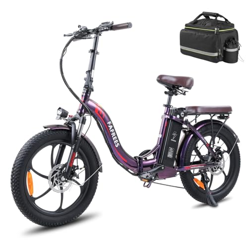 Fafrees F20-Pro Elektrofahrrad E-Bike Klapprad 20 Zoll, ebike 36V 18AH Akku, Reichweite bis zu 70-150km, 250W Fatbike Shimano 7S, 25km/h City EBike Herren Dame von Fafrees