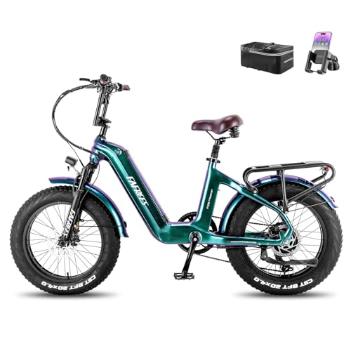 Fafrees F20 Master ebike 20 * 4.0 Zoll, Elektrofahrräder 48V 22.5Ah Akku, Carbonfaserrahmen e Bike Herren Damen 60N.m Motor, Pedelec Lagergewicht 150KG, Grün Fafrees F20 Master ebike 20 * 4.0 Zoll, Elektrofahrräder 48V 22.5Ah Akku, Carbonfaserrahmen e Bike Herren Damen 60N.m Motor, Pedelec Lagergewicht 150KG, Grün von Fafrees