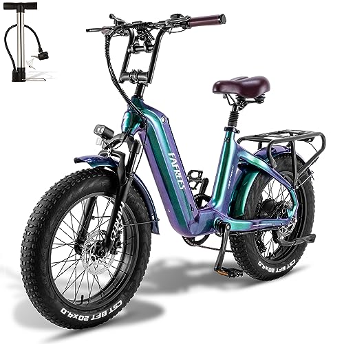 Fafrees [ OFFIZIELL F20 Master 48V/22,5AH/1080Wh Akku E-Bike Damen 20 Zoll, E Mountainbike Herren 60N.m Ebike MTB, Elektrofahrrad Hydraulische Scheibenbremsen, Fatbike für 165-200CM 150kg Fafrees [ OFFIZIELL F20 Master 48V/22,5AH/1080Wh Akku E-Bike Damen 20 Zoll, E Mountainbike Herren 60N.m Ebike MTB, Elektrofahrrad Hydraulische Scheibenbremsen, Fatbike für 165-200CM 150kg von Fafrees
