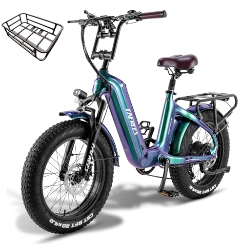 Fafrees [ OFFIZIELL F20 Master E-Bike Damen 20 Zoll, 48V/1080Wh Akku, Elektrofahrrad 60N.m, Mountainbike für Erwachsene 150kg, Trekking Ebike Herren Shimano 7S, Fatbike Hydraulische Scheibenbremsen Fafrees [ OFFIZIELL F20 Master E-Bike Damen 20 Zoll, 48V/1080Wh Akku, Elektrofahrrad 60N.m, Mountainbike für Erwachsene 150kg, Trekking Ebike Herren Shimano 7S, Fatbike Hydraulische Scheibenbremsen von Fafrees