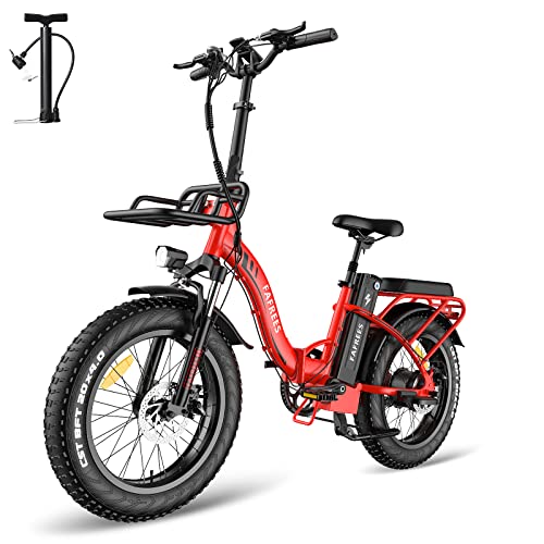 Fafrees [ Offiziell F20 MAX Fatbike Herren E Bike Klapprad 20 Zoll mit 48V 22,5AH Akku, E Bike Damen Mountainbike Bremslicht, Elektrofahrrad Klappbar, Fahrrad 150kg 54N.m für Erwachsene Fafrees [ Offiziell F20 MAX Fatbike Herren E Bike Klapprad 20 Zoll mit 48V 22,5AH Akku, E Bike Damen Mountainbike Bremslicht, Elektrofahrrad Klappbar, Fahrrad 150kg 54N.m für Erwachsene von Fafrees