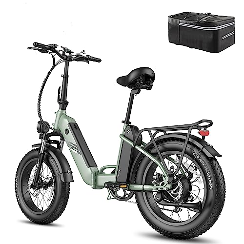 Fafrees FF20 Polar Fatbike E Bike Klapprad 20 Zoll mit 48V 10,4Ah*2 Akkus, E-Bike Damen Herren, Klapp Ebike Mountainbike Gehhilfe, Elektrofahrrad Klappbar bis 160KM, E Fahrrad Elektro MTB 65 N.m Fafrees FF20 Polar Fatbike E Bike Klapprad 20 Zoll mit 48V 10,4Ah*2 Akkus, E-Bike Damen Herren, Klapp Ebike Mountainbike Gehhilfe, Elektrofahrrad Klappbar bis 160KM, E Fahrrad Elektro MTB 65 N.m von Fafrees