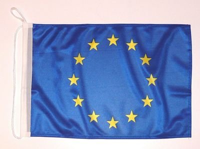 Bootsflagge Europa 25 x 40 cm von FahnenMax