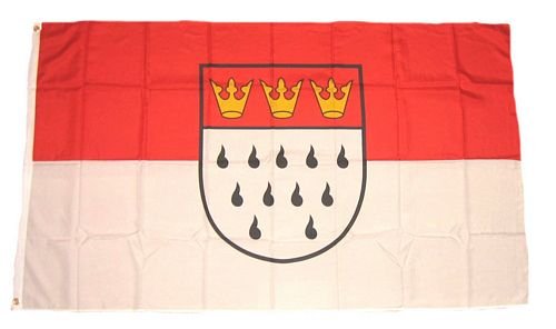 Fahne/Flagge Köln 90 x 150 cm von FahnenMax