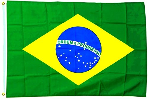 Fahne/Flagge Brasilien NEU 60 x 90 cm Fahnen Flaggen von FahnenMax