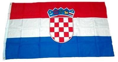 Fahne/Flagge Kroatien NEU 60 x 90 cm Fahnen Flaggen von FahnenMax
