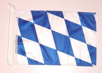 Bootsflagge Bayern Raute Bootsfahne NEU Fahne Flagge Bootsflagge Bayern Raute Bootsfahne NEU Fahne Flagge von FahnenMax