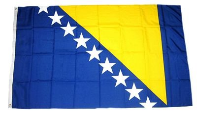 Fahne/Flagge Bosnien Herzegowina 60 x 90 cm Fahnen Fahne/Flagge Bosnien Herzegowina 60 x 90 cm Fahnen von FahnenMax