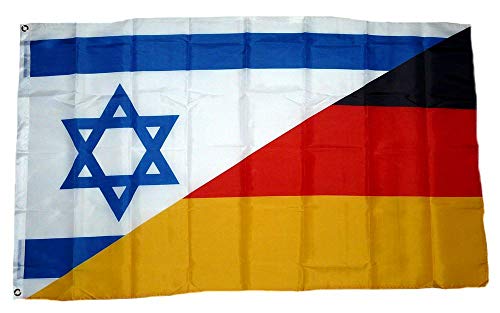 Fahne/Flagge Deutschland/Israel 90 x 150 cm Fahne/Flagge Deutschland/Israel 90 x 150 cm von FahnenMax