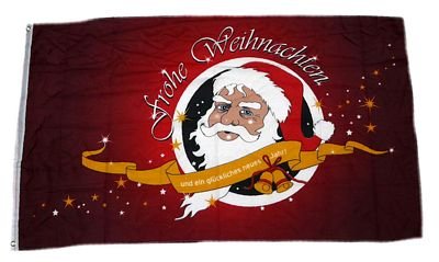 Fahne/Flagge Frohe Weihnachten rot NEU 150 x 250 cm Fahne/Flagge Frohe Weihnachten rot NEU 150 x 250 cm von FahnenMax