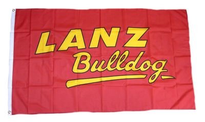 Fahne/Flagge Lanz Bulldog Schrift NEU 90 x 150 cm Fahne/Flagge Lanz Bulldog Schrift NEU 90 x 150 cm von FahnenMax