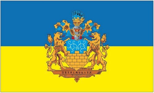Fahne/Flagge Oberlausitz 90 x 150 cm Fahne/Flagge Oberlausitz 90 x 150 cm von FahnenMax