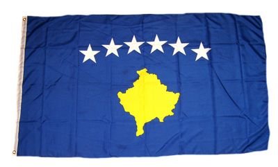 Fahne/Flagge Republik Kosovo NEU 60 x 90 cm Flaggen Fahne/Flagge Republik Kosovo NEU 60 x 90 cm Flaggen von FahnenMax