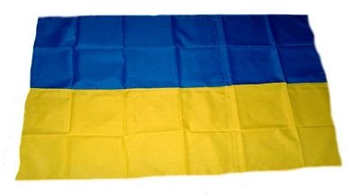 Fahne/Stockflagge Ukraine 30 x 45 cm Flagge Fahne/Stockflagge Ukraine 30 x 45 cm Flagge von FahnenMax