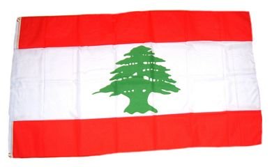 Fahne/Flagge Libanon NEU 90 x 150 cm Flaggen Fahnen von FahnenMax