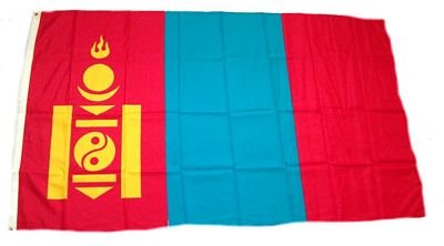 Fahne/Flagge Mongolei 90 x 150 cm Flaggen Fahnen Fahne/Flagge Mongolei 90 x 150 cm Flaggen Fahnen von FahnenMax