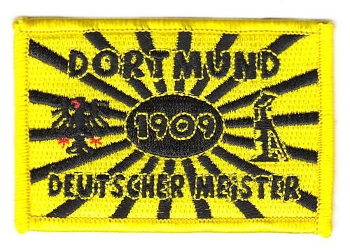 Flaggen Aufnäher Patch Dortmund Deutscher Meister Fahne Flagge von FahnenMax