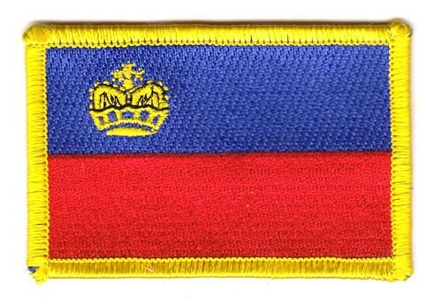 Flaggen Aufnäher Patch Liechtenstein Fahne Flagge Flaggen Aufnäher Patch Liechtenstein Fahne Flagge von FahnenMax