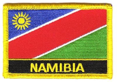 Flaggen Aufnäher Patch Namibia Schrift Fahne NEU Flaggen Aufnäher Patch Namibia Schrift Fahne NEU von FahnenMax