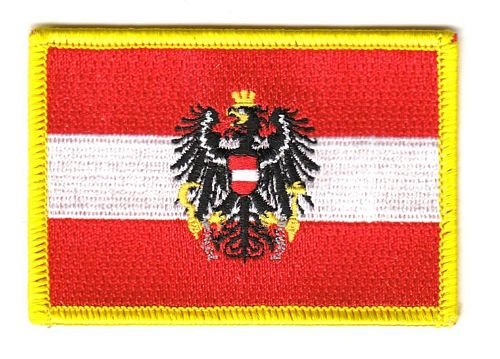 Flaggen Aufnäher Patch Österreich Adler Fahne Flagge Flaggen Aufnäher Patch Österreich Adler Fahne Flagge von FahnenMax