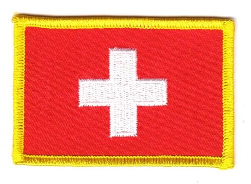 Flaggen Aufnäher Patch Schweiz Flagge Fahne von FahnenMax