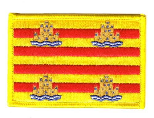 Flaggen Aufnäher Patch Spanien - Ibiza Fahne Flagge von FahnenMax