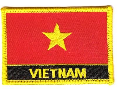 Flaggen Aufnäher Patch Vietnam Schrift Fahne NEU Flaggen Aufnäher Patch Vietnam Schrift Fahne NEU von FahnenMax